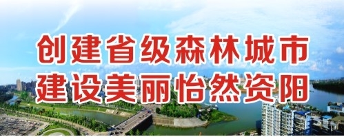 国产视频吊钟操比网站蛋蛋大鸡巴视频创建省级森林城市 建设美丽怡然资阳